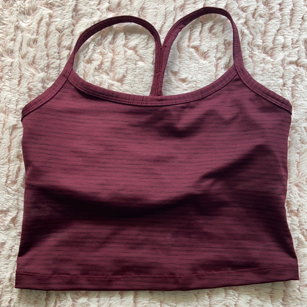 Cropped Beyond Yoga Cami Tank